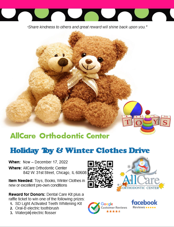 AllCare Orthodontic Center Holiday Toy Drive 2022