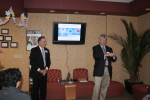 Mr Scott Topp (Right), senior sales representative at 3M Unitek, introducing guest speaker Mr. Goerge J. Martinez (left)