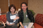 Hygienist Patience and Dr. Ronals Cheng