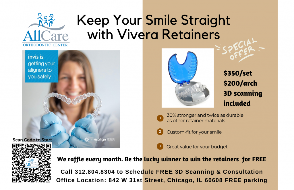If you lost your retainers or your retainers need replacement, contact local orthodontist for custom-made invisalign vivera retainers. 